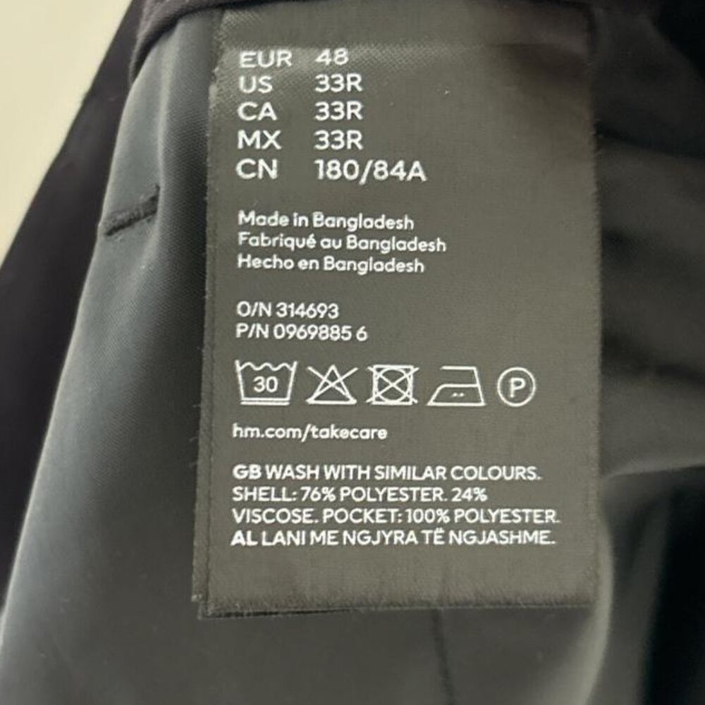 Slim Fit Hm Slacks In - Picture 4 of 4